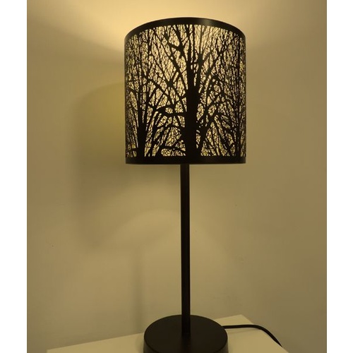 TABLE ES Aged Bronze S/M RND OD200mm Laser Cut