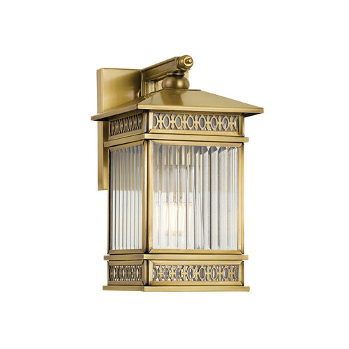AVERA EXTERIOR WALL BRACKET 25wE27max W:150 H:255 - IP43 ANT BRASS