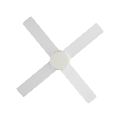 Breeze Silent DC 48" White All ABS (Optional Light Kit)