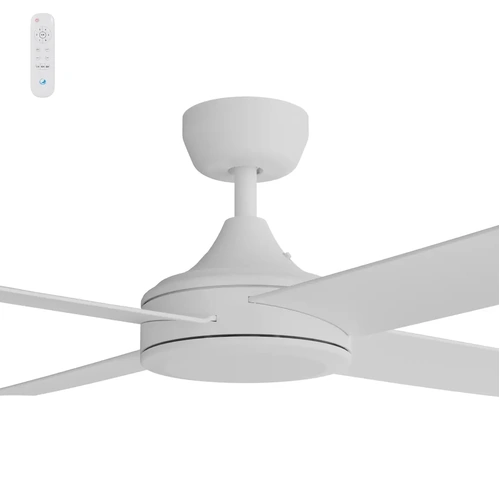 Breeze Silent DC PRO 48" White All ABS with Remote
