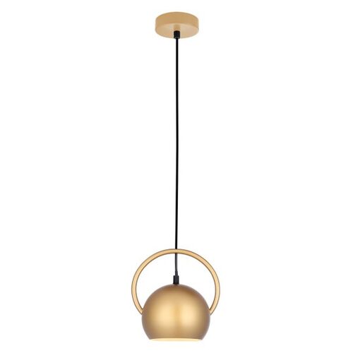PENDANT ES MATT GOLD DOME OD200mm