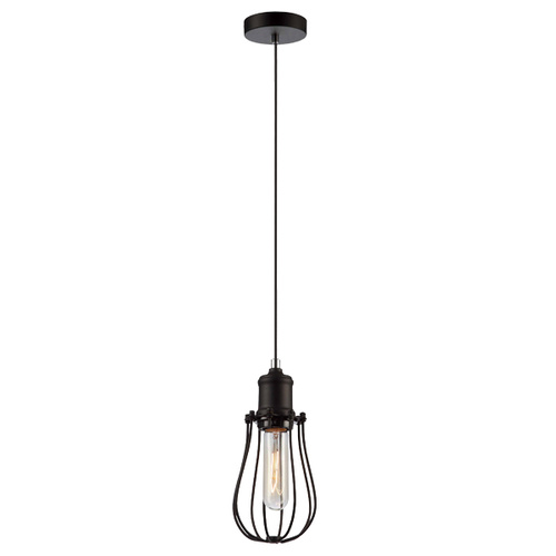 PENDANT ES Blk PEAR CAGE OD110mm