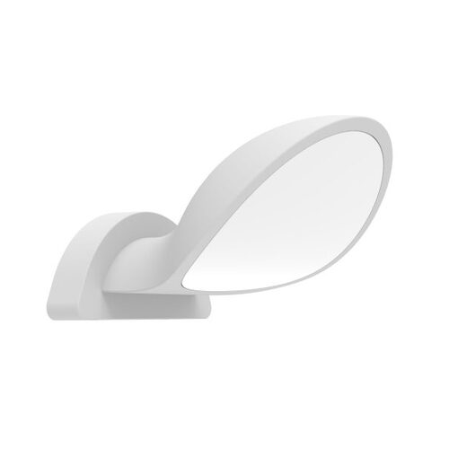 WALL S/M 10W Semicircle White 3K IP65 430 Lm