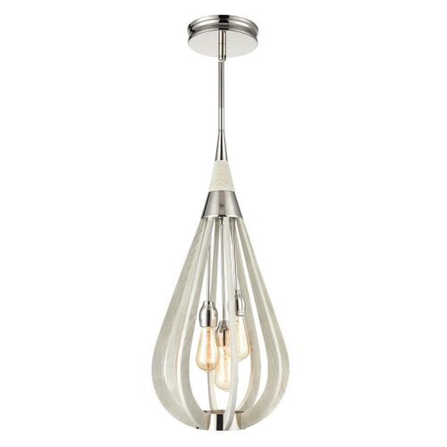 PENDANT ES x 3 Winter Moss MED TEAR DROP OD355mm