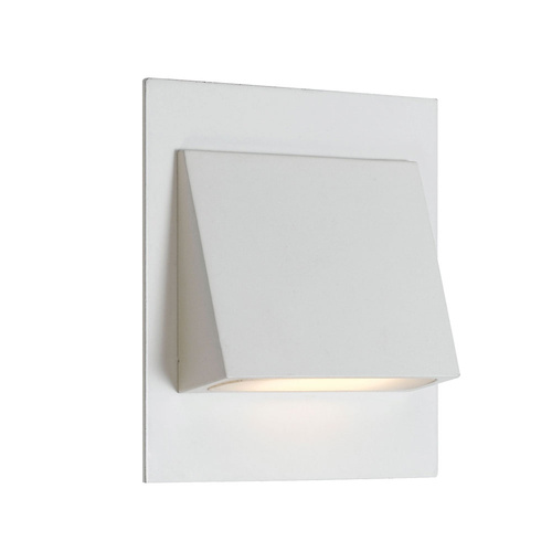 BREA SQUARE STAIR LIGHT 3wLED L:75 W:75 WHITE MAT CO:50 VEGA 3000K