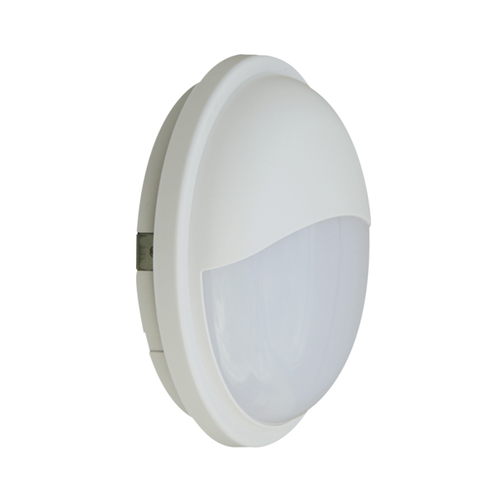 BULKHEAD 20W RND Wh 5K IP65 OD225mm Eyelid 1700 Lm