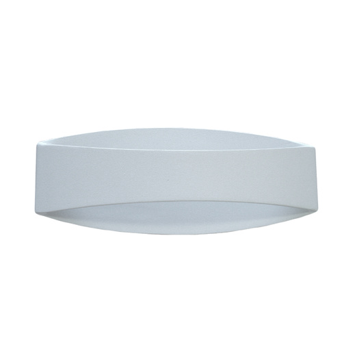 WALL Int City S/M Up/Dn 6W CURVED Matt Wh 3K 468 Lm