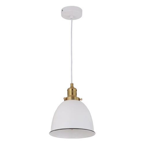 PENDANT ES 40W WH Ellipse OD205mm x L235mm