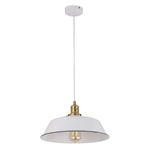 PENDANT ES 40W WH Angled Dome OD360mm