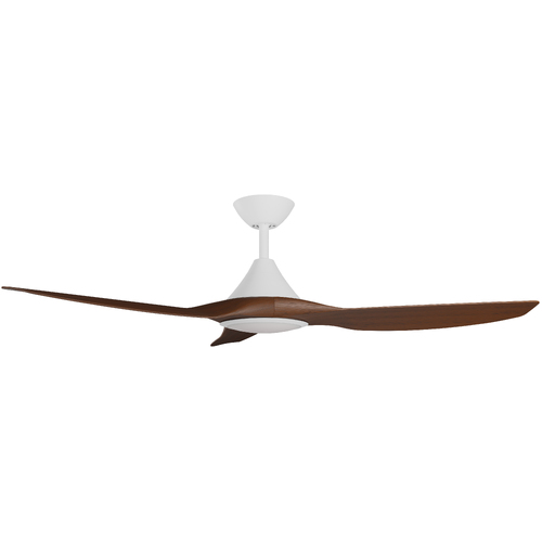 CLOUDFAN 52" KIT - WHITE WITH LIGHT (CFP-345M-WH-L) PLUS KOA BLADES (CFP-352B-KO) - TWO BOXES