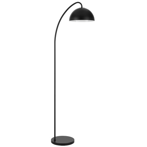 CHARM FLOOR LAMP 25wE27max L525 W300 H1650 FOOT switch BLACK MATT