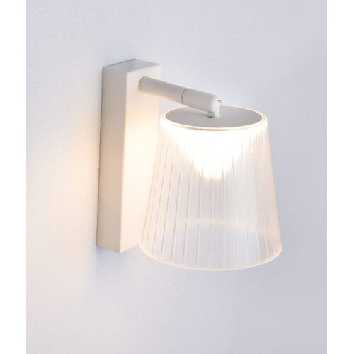 WALL Int City S/M ADJ 6W SLANT CLR PS Shade 3000K w/Wh 402 Lm