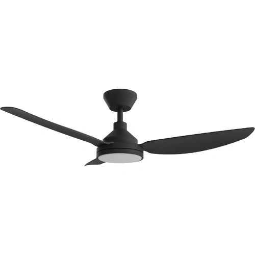 Clayfield DC 48" (1220mm) Black 18w LED  - All ABS, Quick Connect Blade system