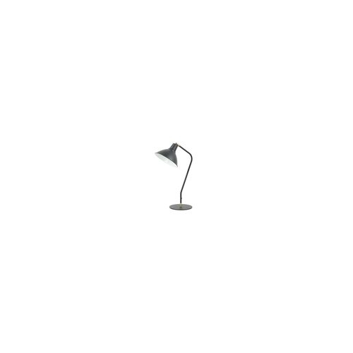 TABLE ES Matt BLK CONE w/Ant Brass Highlight OD 203mm (Shade) Adjustable Head