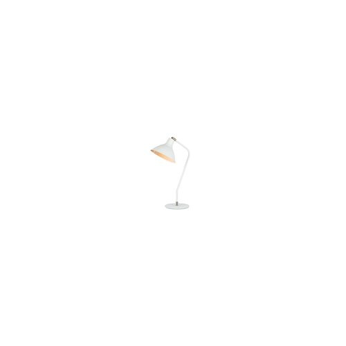 TABLE ES Matt WH CONE w/Ant Brass Highlight OD?? (Shade) Adjustable Head