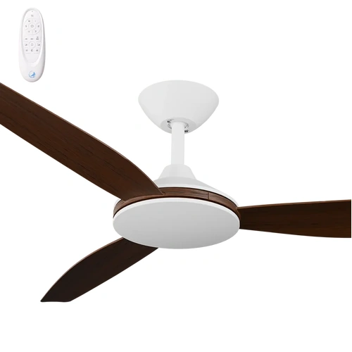 CONDOR 56" KIT - WHITE NO LIGHT (COP-345M-WH) PLUS KOA BLADES (COP-356B-KO)- TWO BOXES