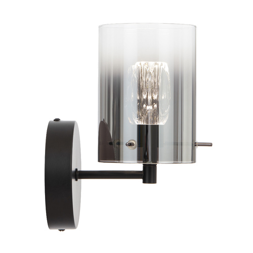 CREVIL WALL BRACKET 4wLED 4000K NON-DIM P178 W110 H230 225Lm BLACK/ SMOKE