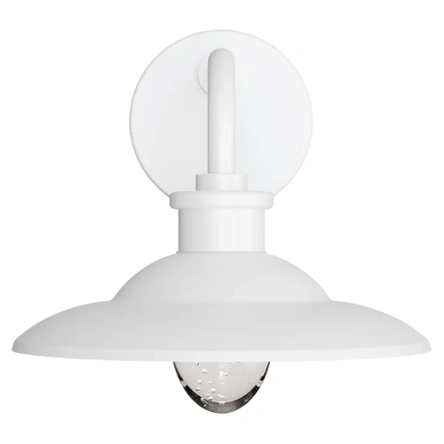 Cuscus Bubble Glass 240mm Exterior Wall Light 5W LED Tri Colour Non Dimmable White IP65