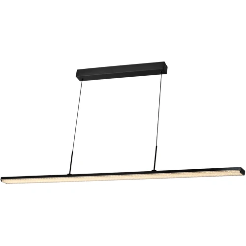Dazzle 2000mm Linear LED Pendant black cord 72W TRI Colour Non-dimmable Black IP20