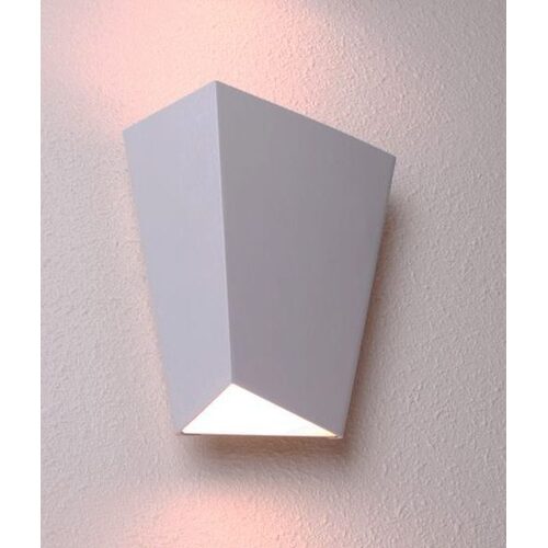 WALL Int City S/M Up/Dn LED 12W TRNGLE Sand Wh 3K  469 Lm