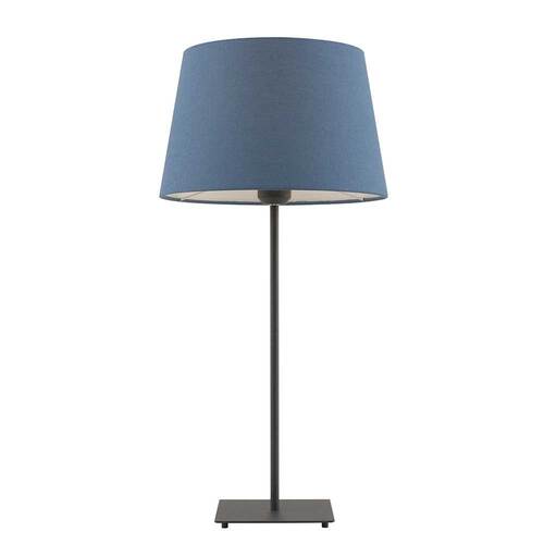 DEVON TABLE LAMP 40wE27 max  H595 D290 BLUE / BLACK COAL