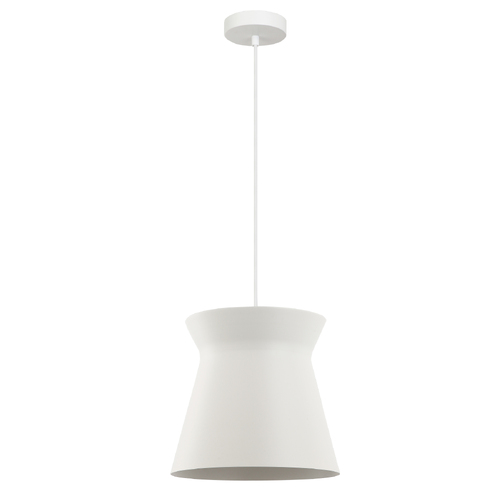 PENDANT ES OD250mm H235mm WH Cone (Flat Top)
