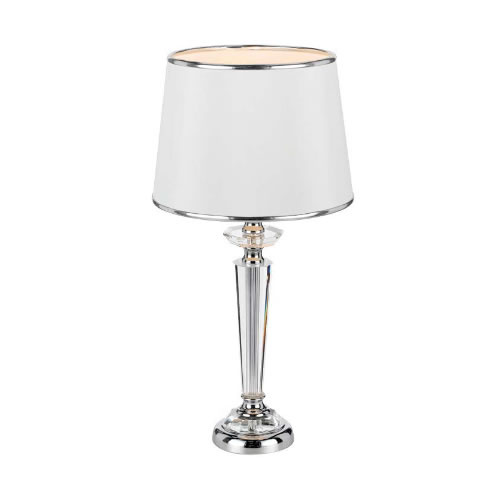 DIANA TABLE LAMP 40wE27max.  D:280 H:550 CHROME / CRYSTAL / WHITE