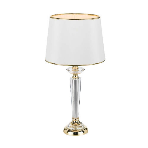 DIANA TABLE LAMP 40wE27max.  D:280 H:550 GOLD / CRYSTAL / WHITE