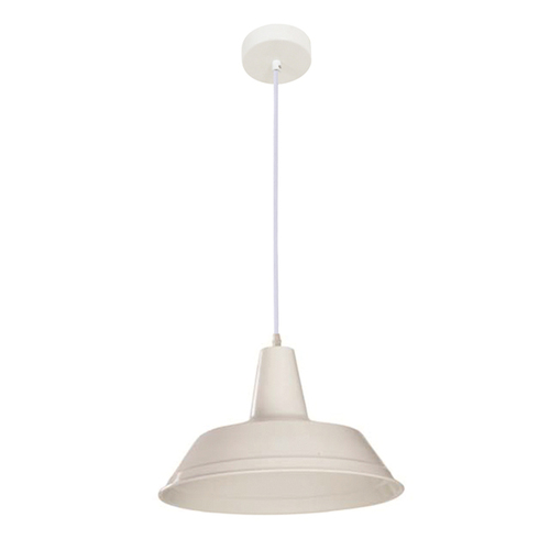 PENDANT ES Wh ANGLED DOME OD355mm