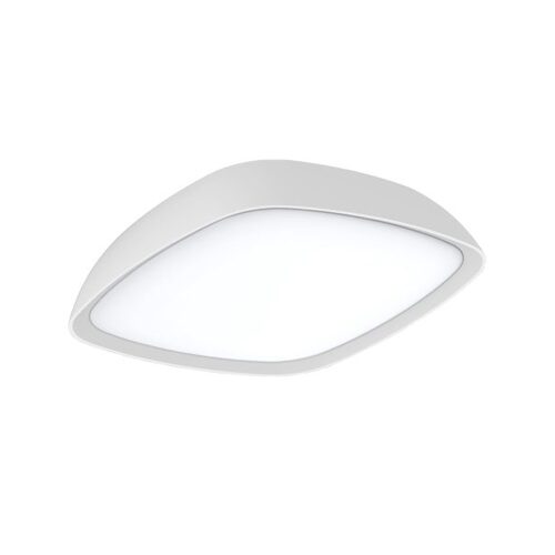 WALL S/M 20W SQ Wh 3K IP65 Opal Diff Rounded 920 Lm