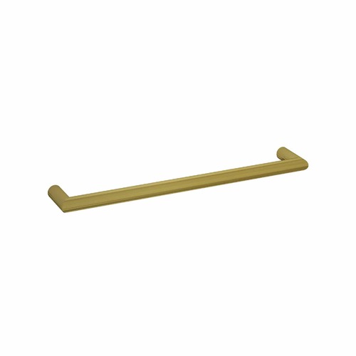 Thermorail Round Single Rail 632x32x100mm 18Watts - Brushed Gold - Includes Transformer