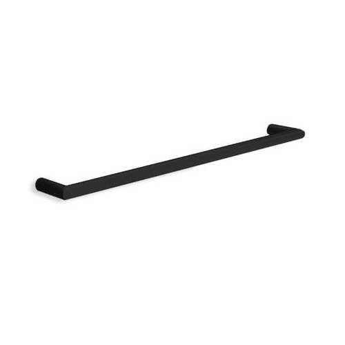 Thermorail Round Single Rail 832x32x100mm 24Watts - Matt Black - Includes Transformer