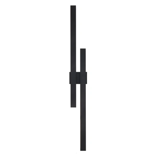 EBIZA 2 EXTERIOR WALL LAMP 2x 20wLED nonDIM 3CCT IP65 4000Lm H:1420 W:175 P:65 BLACK SAND