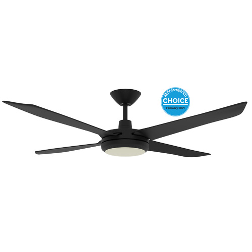 Airborne Enviro DC 4 Blade 60" (1530mm) Ceiling Fan Black, CCT LED