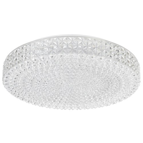 ELTZ 40cm LED OYSTER 30wLED D:400 D:80 3000K_5000K 3230Lm TRIAC DIM WHITE/CLEAR