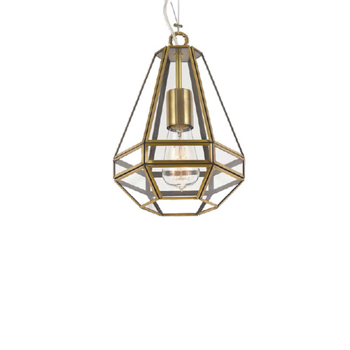ESPADA 20 PENDANT 25wE27max D:200 H:300 ANTIQUE BRASS