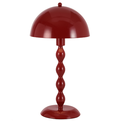 ESTIQ TABLE LAMP 25wE14max D220 H405 INLINE switch GLOSSY RED (RAL3003)