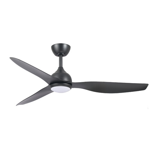 Fanco Eco Style DC - 52'' (132cm) - Black (M) - Black (B) - CCT LED