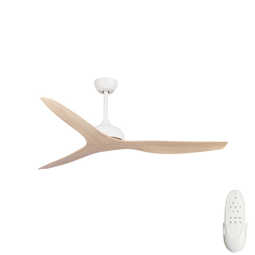 Fanco Eco Style v2 DC - 60'' (152cm) - White (M) - Beechwood (B)
