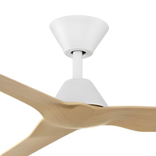 Fanco Infinity-iD DC - 54'' (137cm) - White (M) - Beechwood (B) - Remote