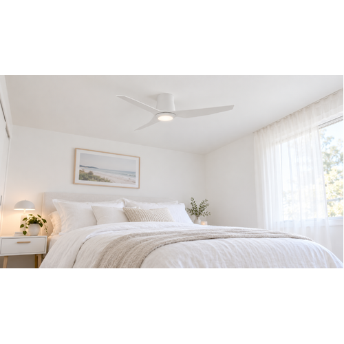 Fanco Infinity-iD Profile DC - 48'' (122cm) - White (M) - White (B) - CCT LED