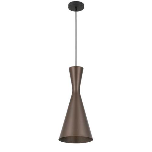 FLERO 20 PENDANT 25wE27max D200 H440 + 2 TEX BRONZE BRUSHED (BLACK)