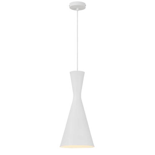 FLERO 20 PENDANT 25wE27max D200 H440 + 2 TEX WHITE BRUSHED ( WHITE )