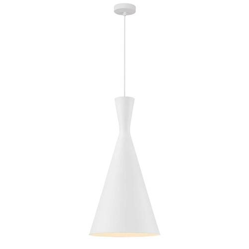 FLERO 30 PENDANT 25wE27max D305 H605 + 2 TEX WHITE BRUSHED (WHITE)