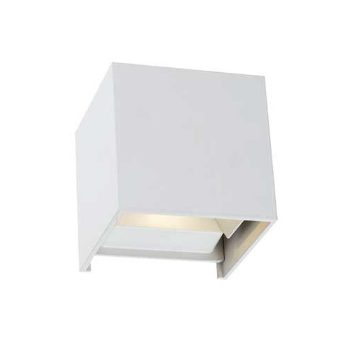 FLIP WALL LAMP 5watt LED  D:100 H:100 P:100 WHITE  4000K  IP44  400Lm
