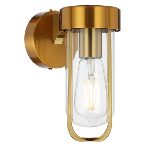 FONSECA WALL LIGHT 25wE27max 90*145*200 IP44 ANT GOLD