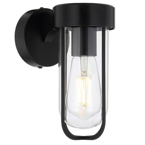 FONSECA WALL LIGHT 25wE27max 90*145*200 IP44 BLACK