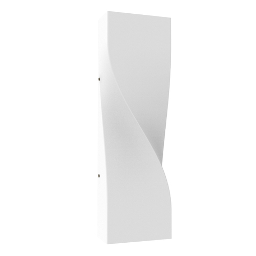 WALL S/M Up/Dn 11W LED TRI 1103 Lm IP65 TWIST Wh Alt Beam