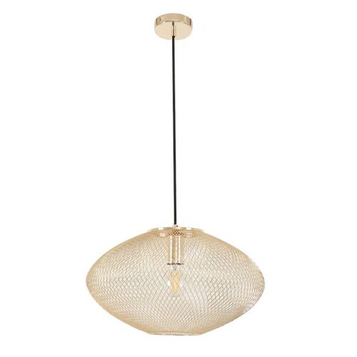 PENDANT ES 60W Champagne Gold LGE OD600mm