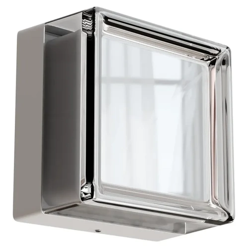 Grebe Coastal Rated Square Polycarbonate with Frosted Acrylic 130mm x 1300mm LED Wall Light 6W TRI Colour Non-dimmable White IP65